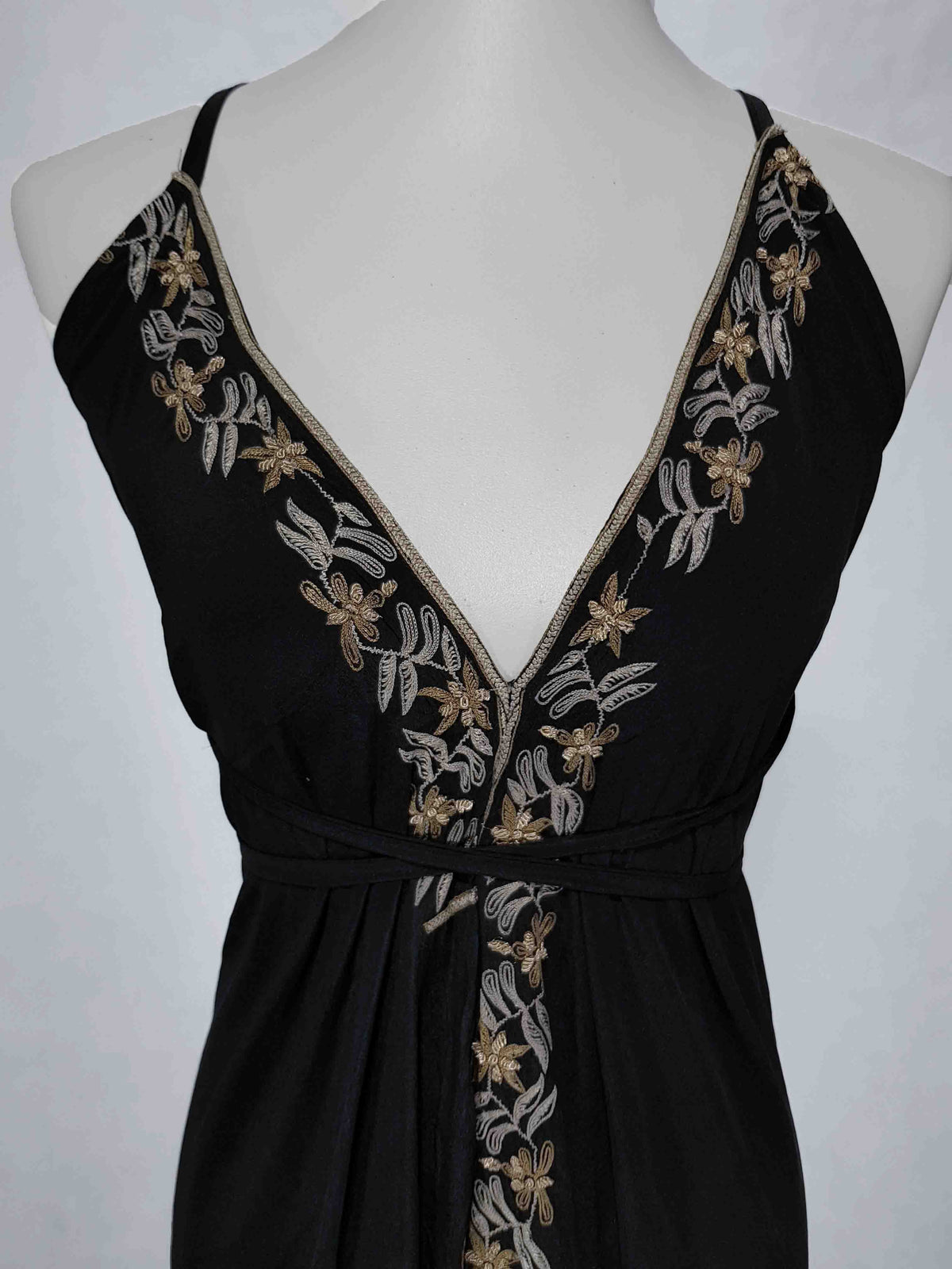 Das lange Magische Kleid Spring Midnight Black