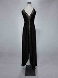 Das lange Magische Kleid Spring Midnight Black