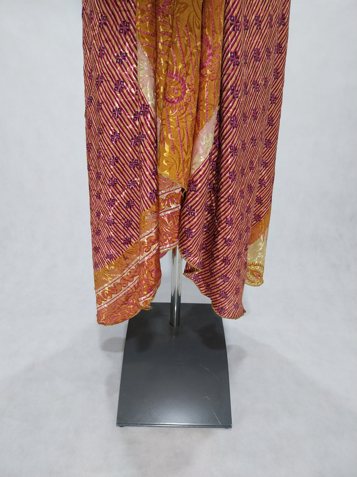 Das lange Magische Kleid Purple Orange