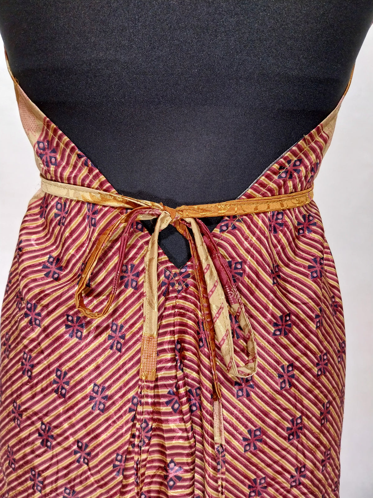 Das lange Magische Kleid Purple Orange
