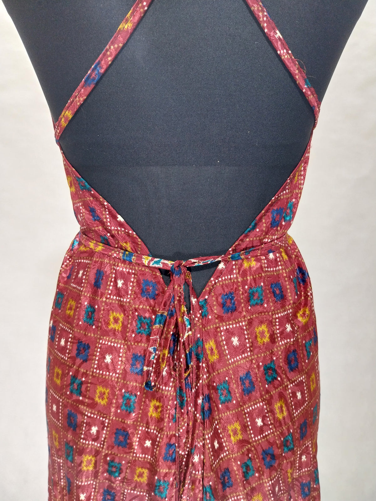 Das lange Magische Kleid Cherry Blue