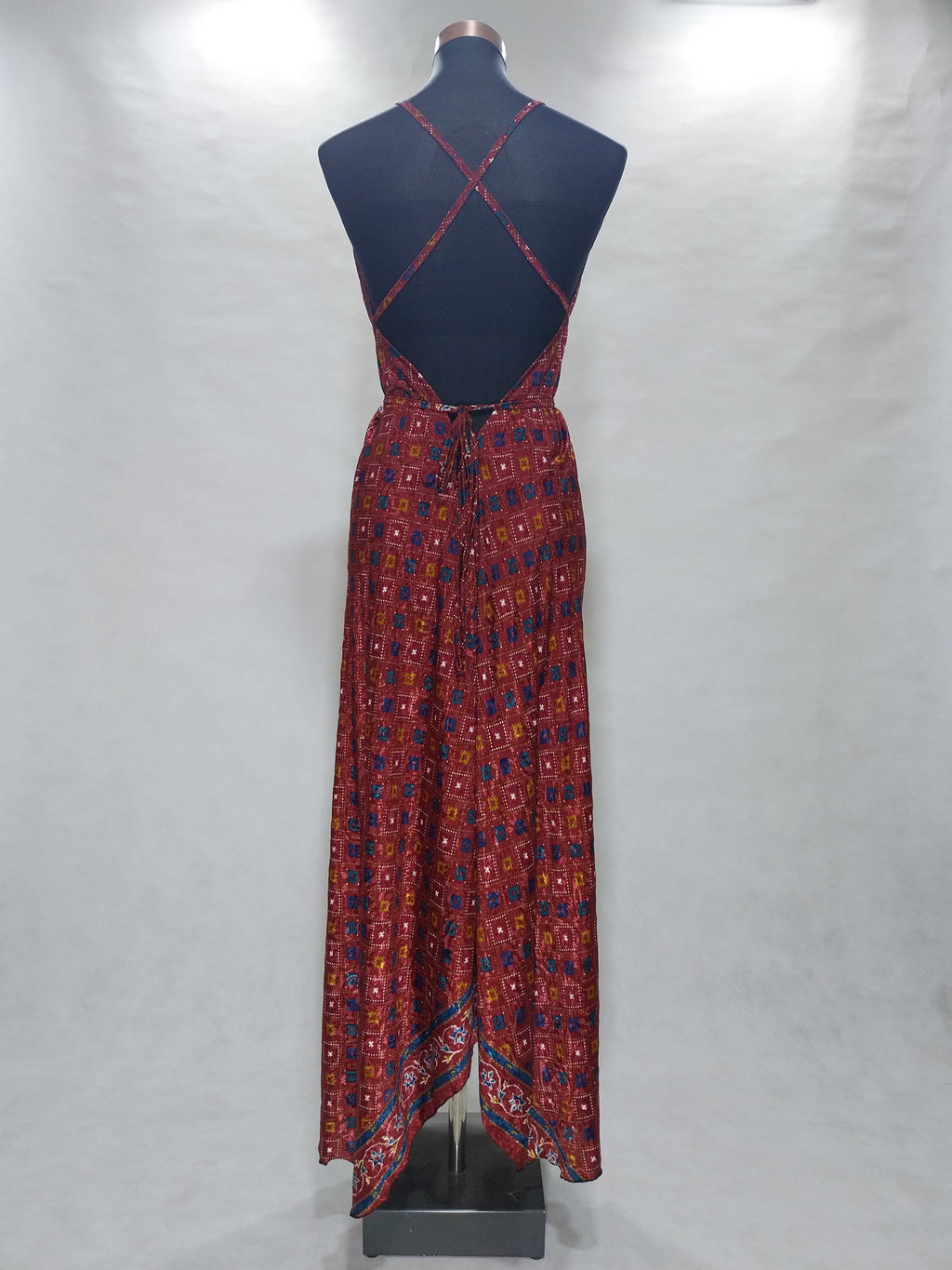 Das lange Magische Kleid Cherry Blue