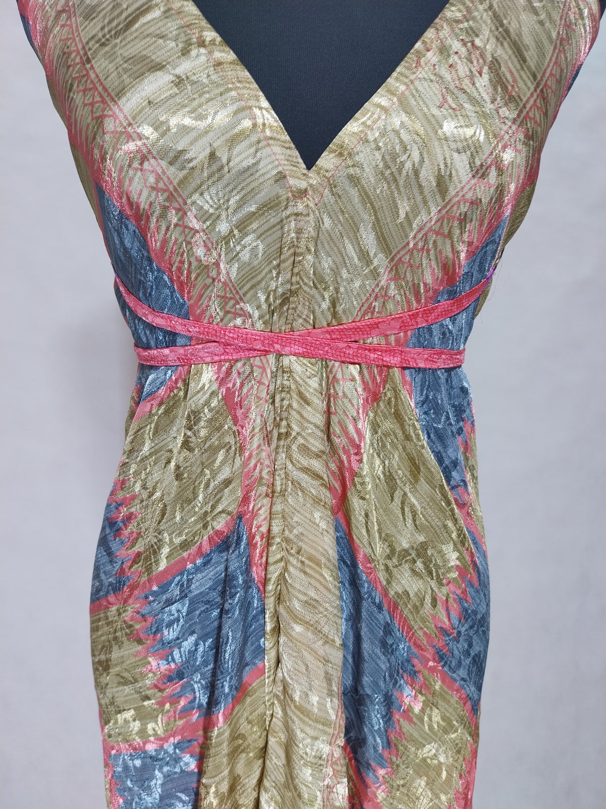Das lange Magische Kleid Pink Mermaid