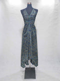 Das lange Magische Kleid Paisley Blue