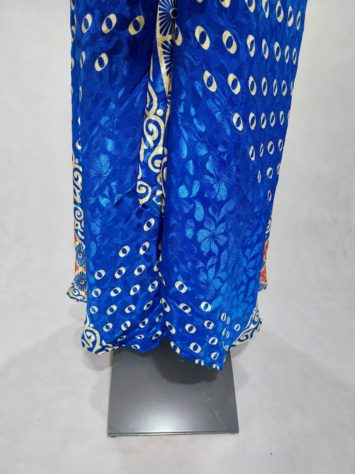 Das lange Magische Kleid Blue Peacock