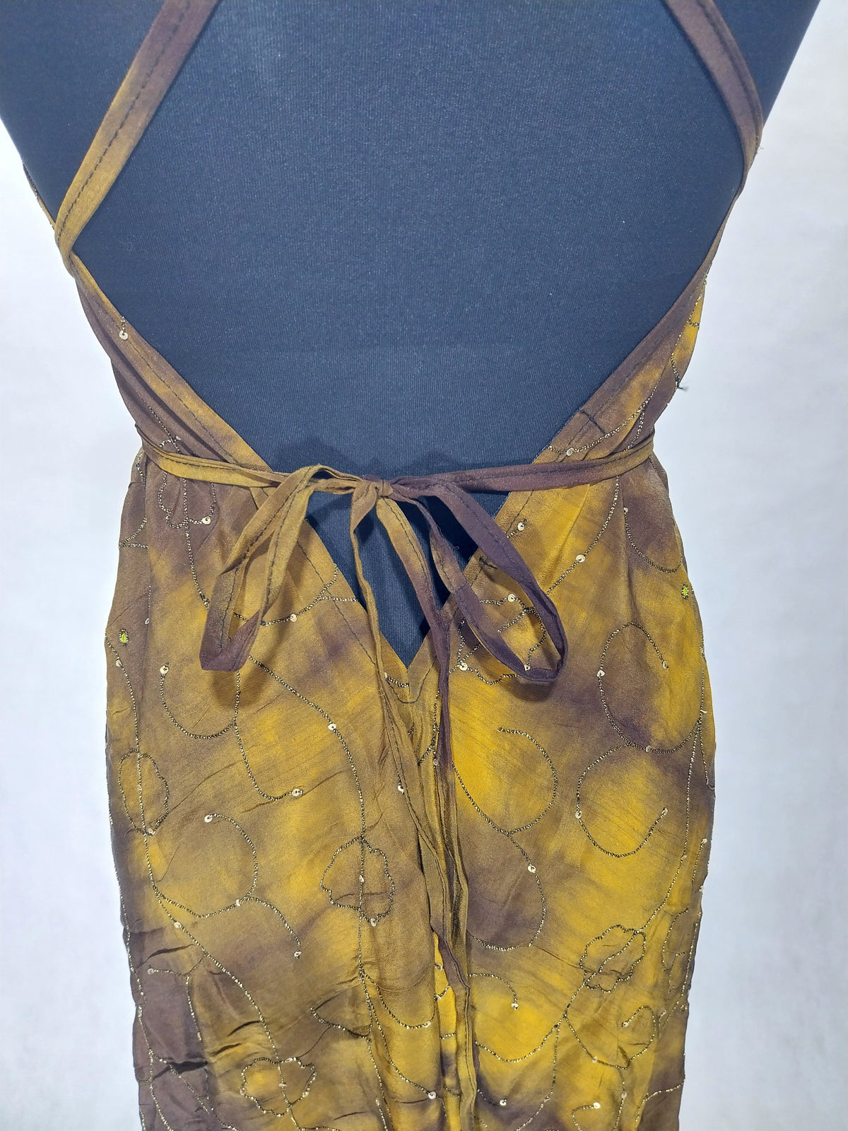 Das lange Magische Kleid Vierblättriges Kleeblatt