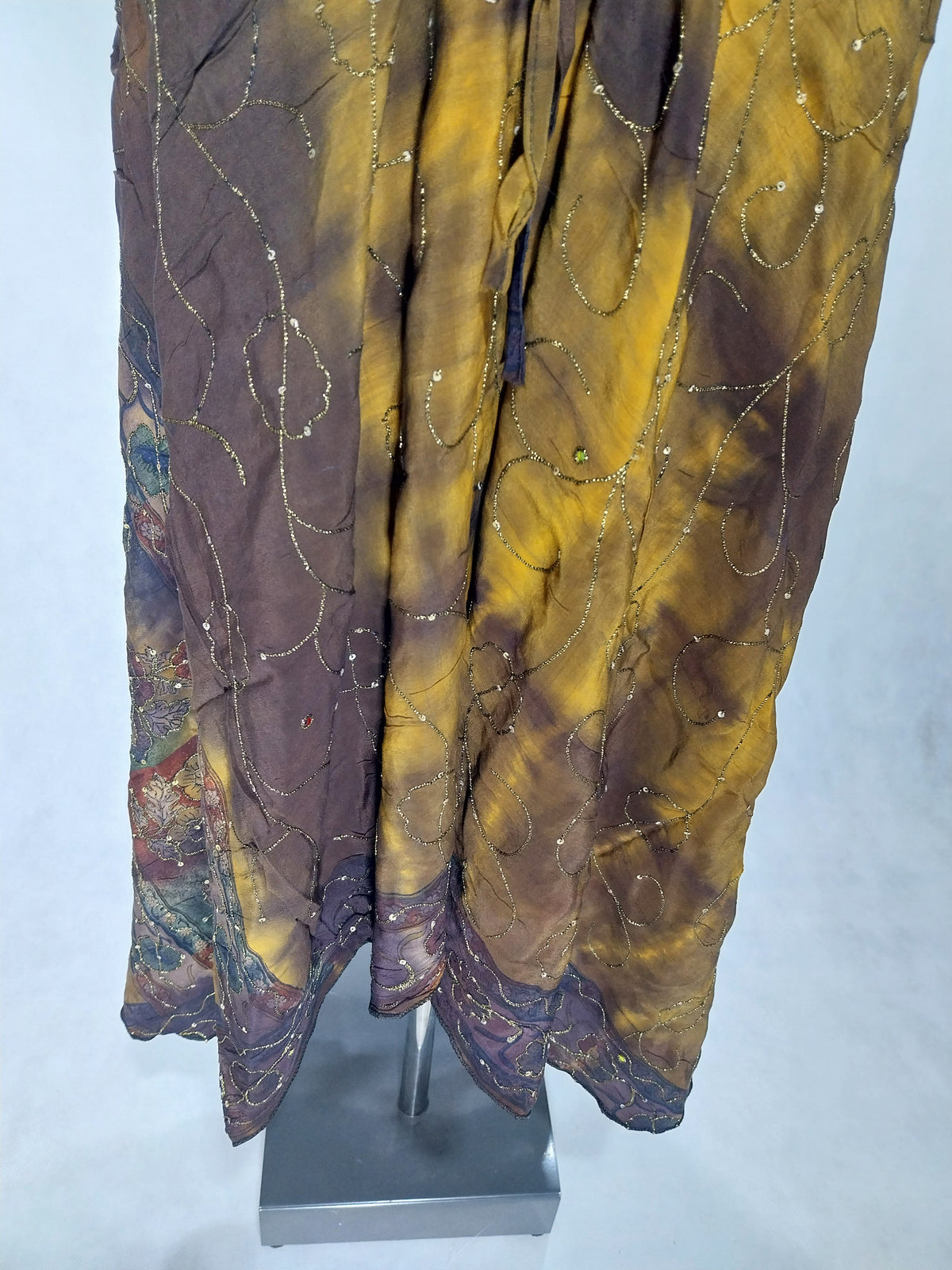 Das lange Magische Kleid Vierblättriges Kleeblatt