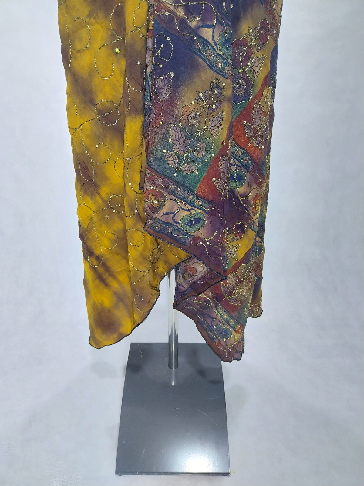 Das lange Magische Kleid Vierblättriges Kleeblatt
