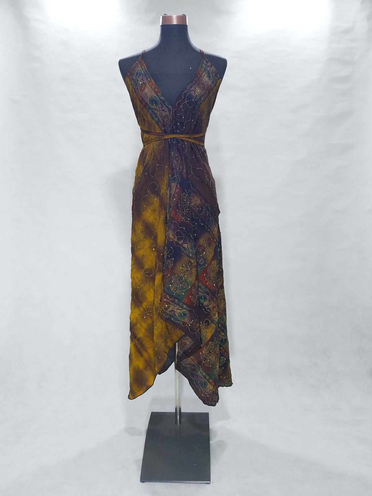 Das lange Magische Kleid Vierblättriges Kleeblatt