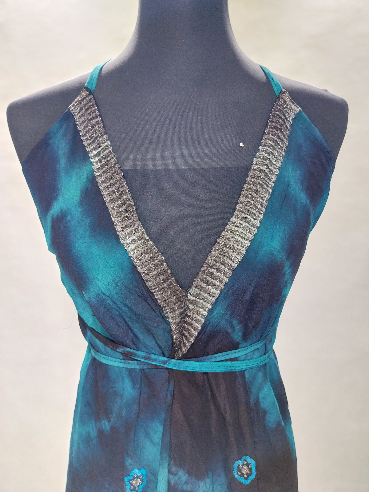 Das lange Magische Kleid Ocean Sparkle