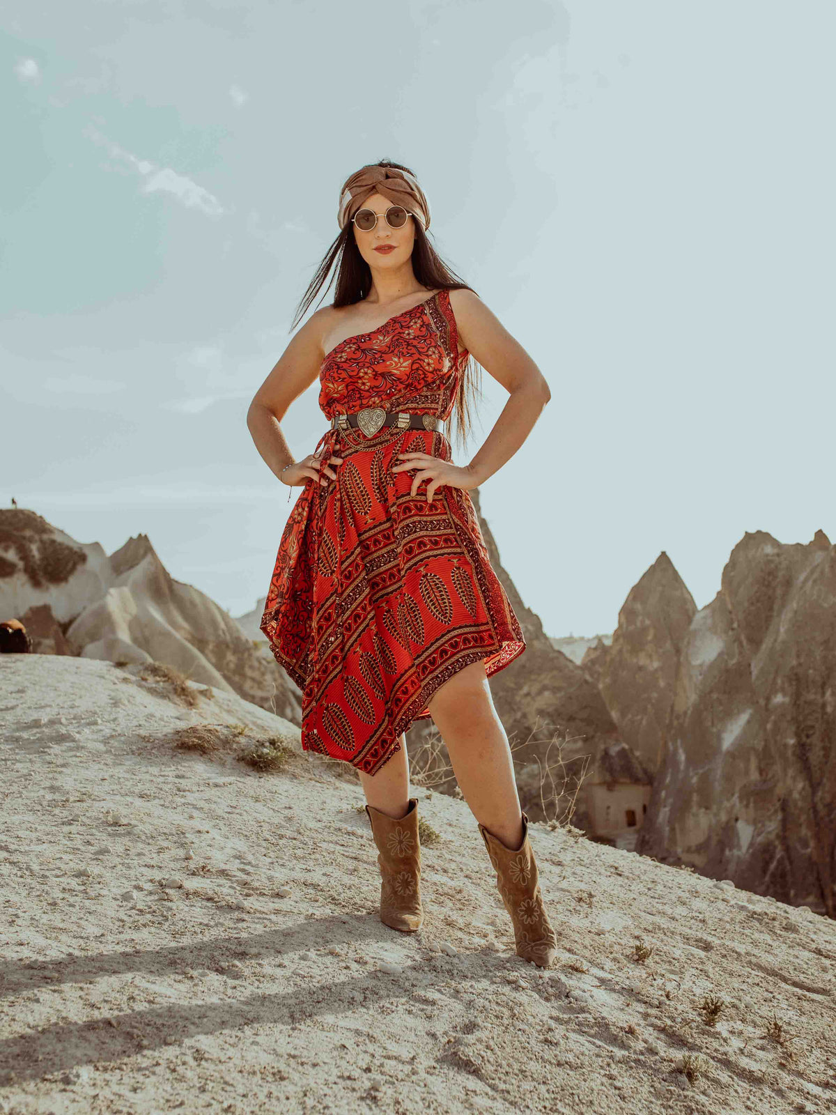 Das lange Magische Kleid Fire