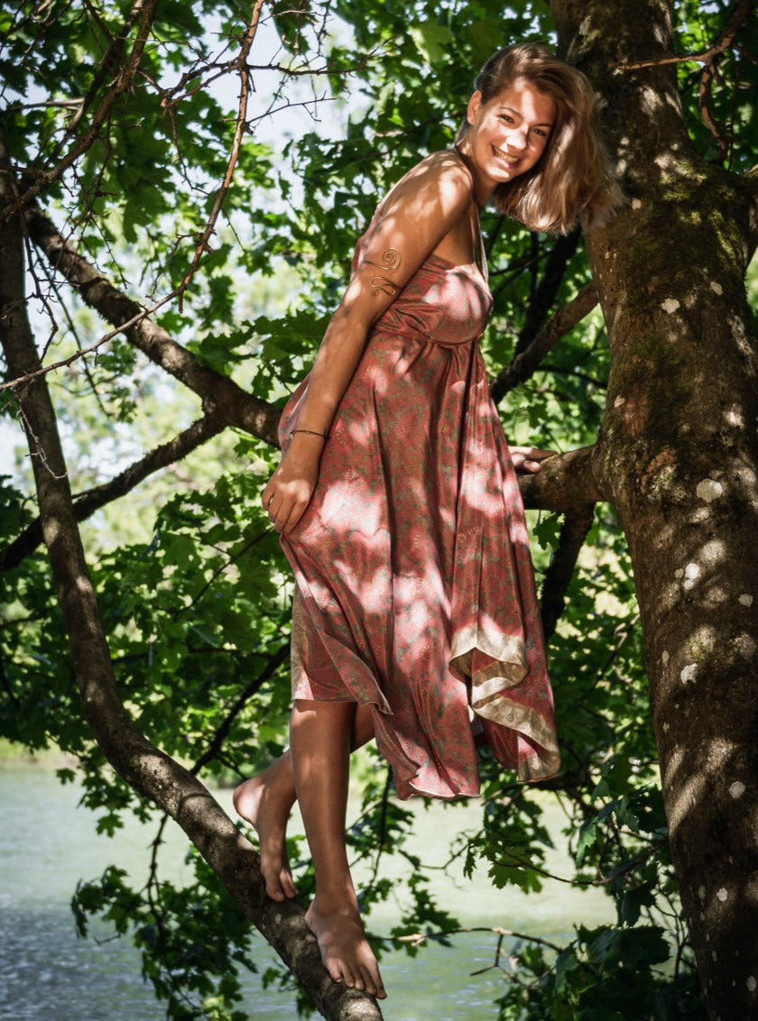 Das lange Magische Kleid 'Subtle Pink'