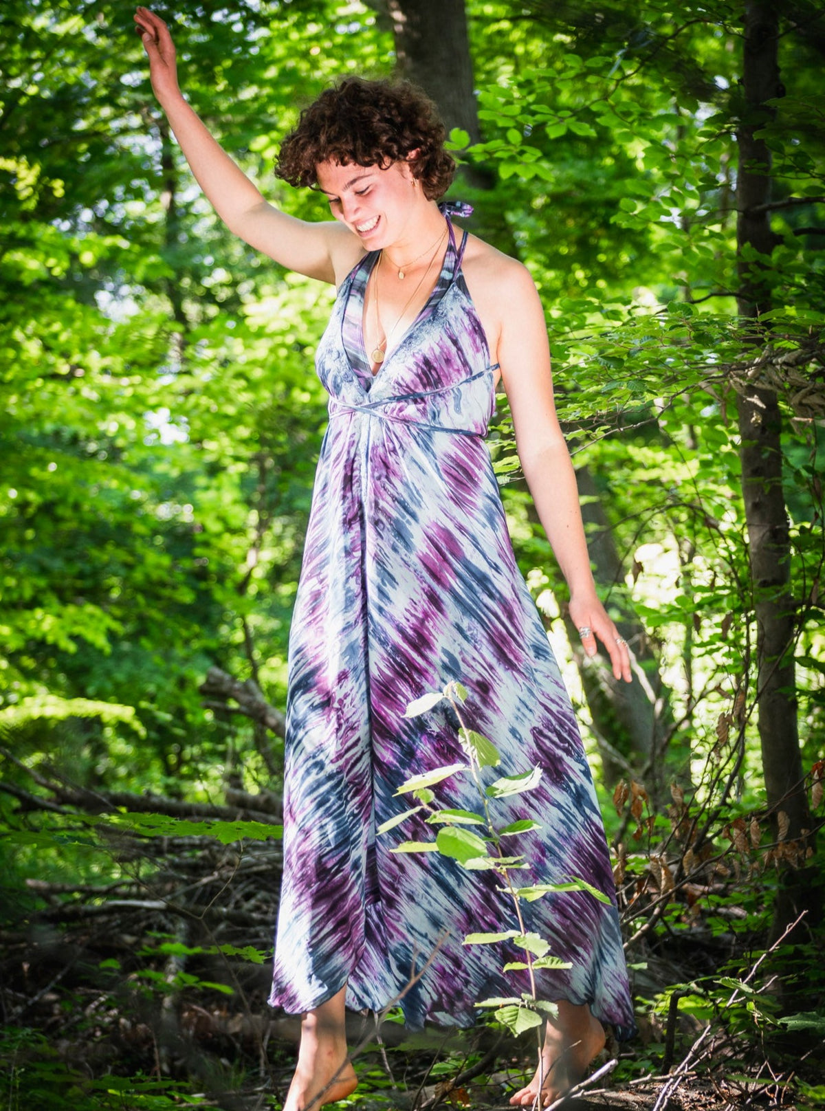Das lange Magische Kleid 'Träumer'