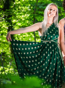 Das lange Magische Kleid 'Malachite Green'