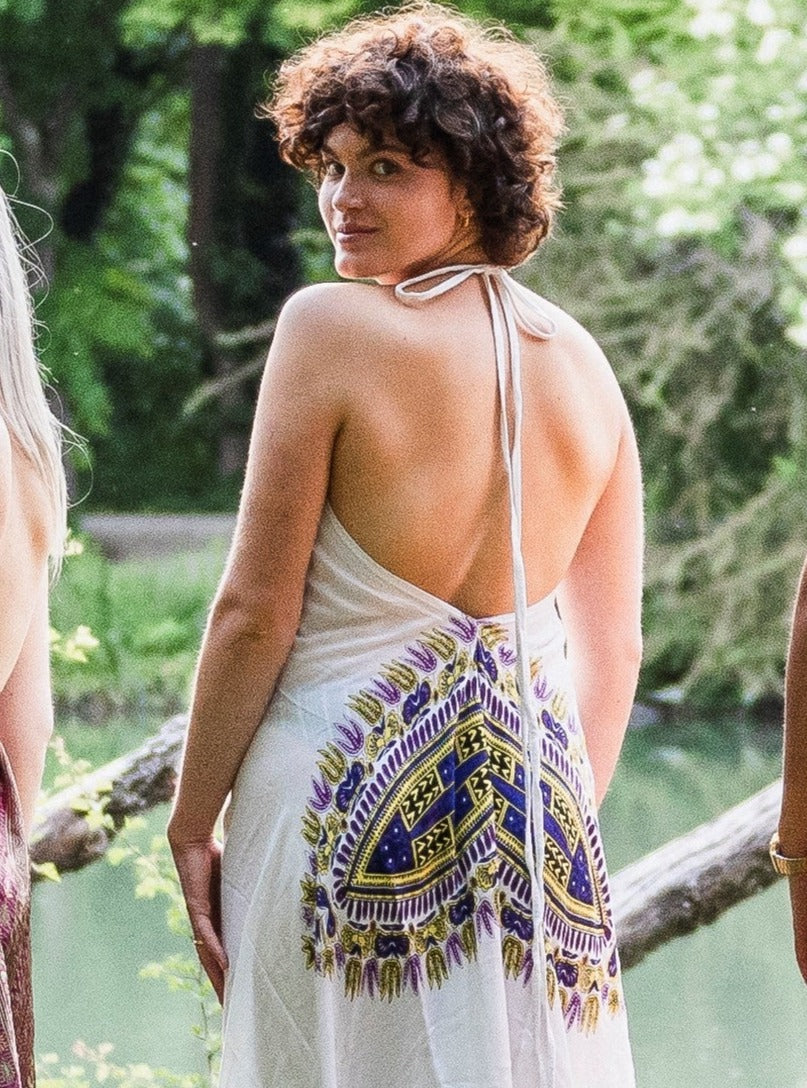 Das lange Magische Kleid 'Jamaican Passion'