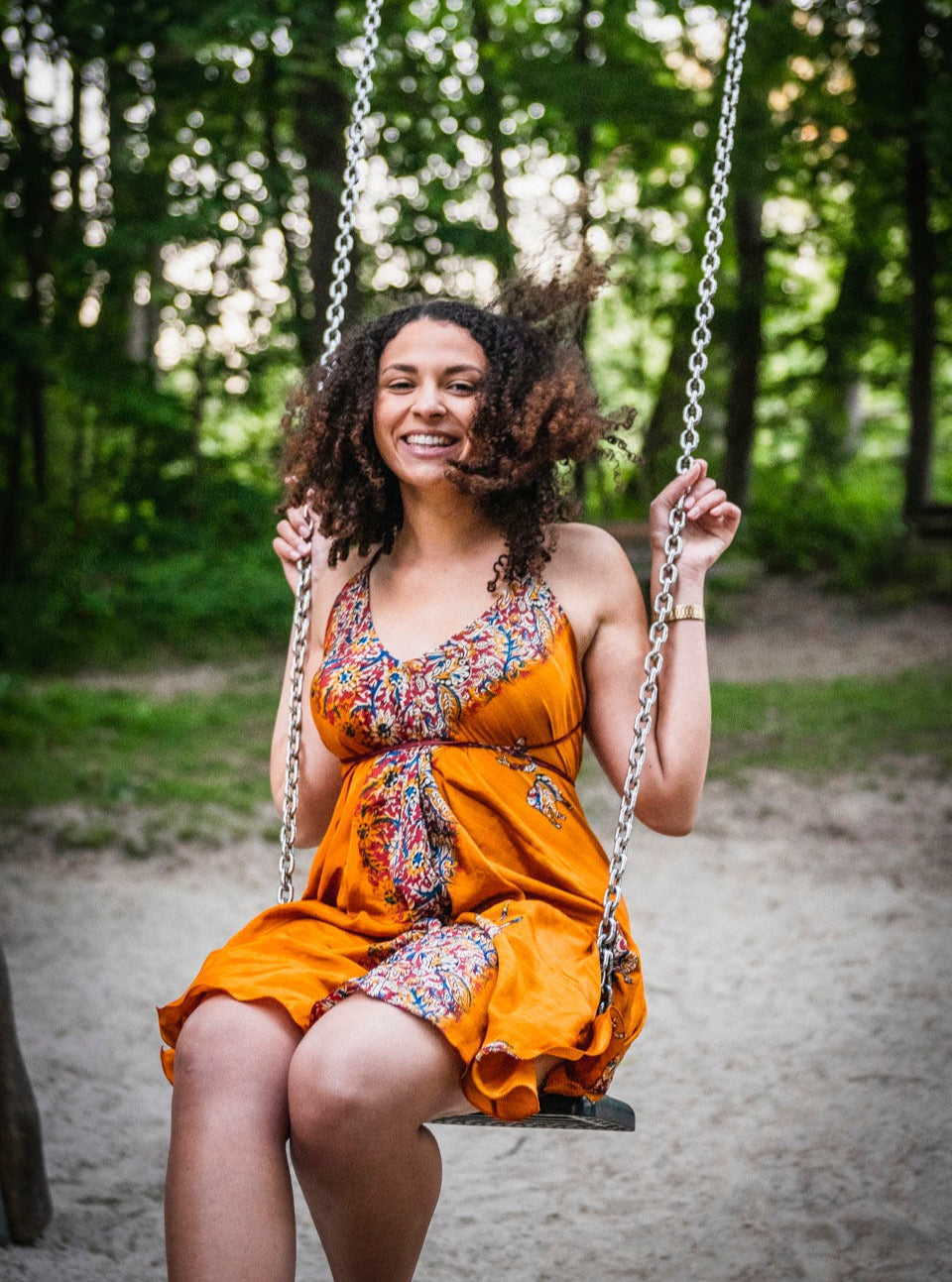 Das kurze Magische Kleid 'Sonniger Tag'