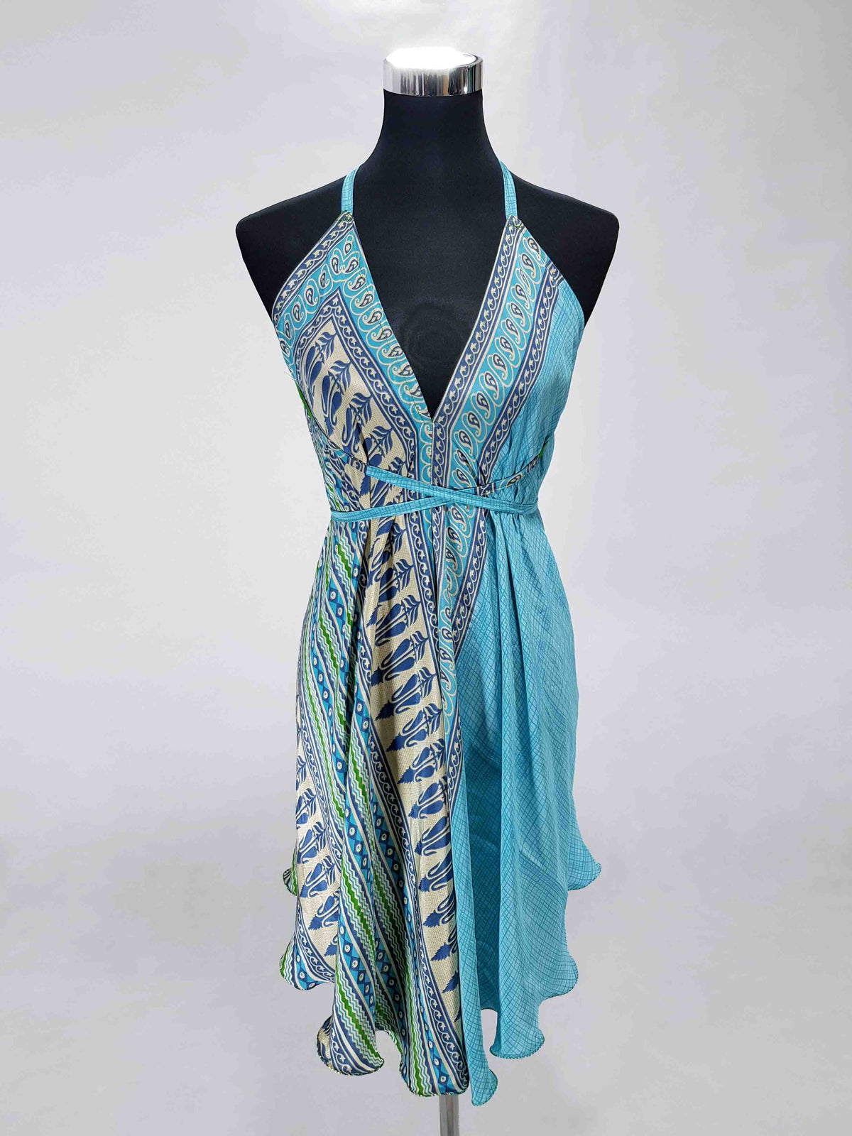 Das kurze Magische Kleid süßes Hellblau