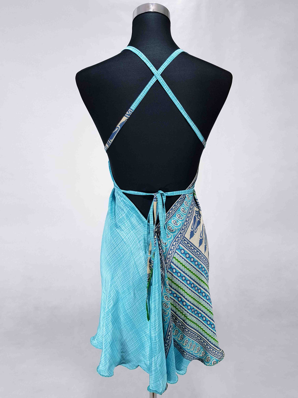 Das kurze Magische Kleid süßes Hellblau