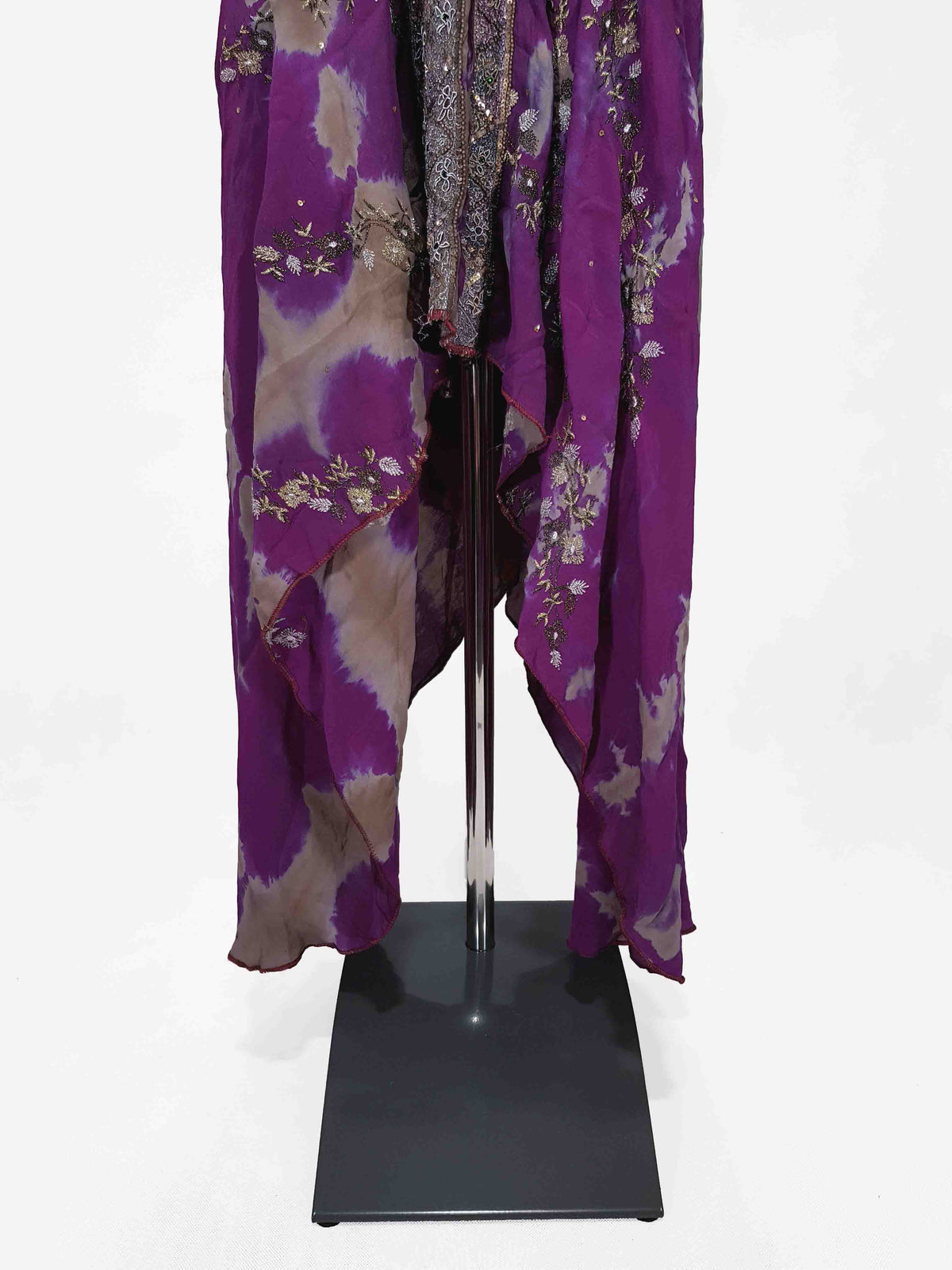 Das lange Magische Kleid besonderes Batik