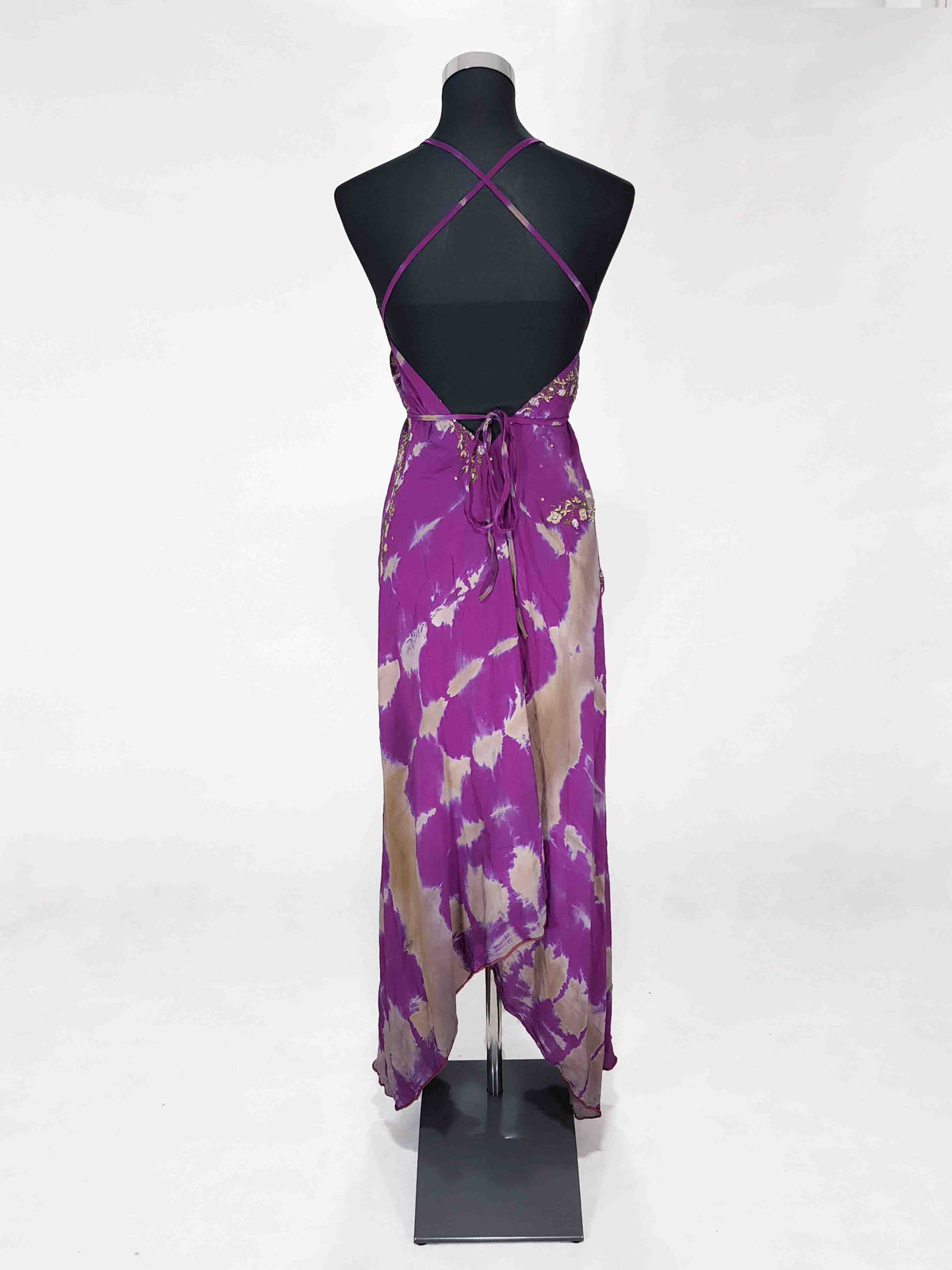 Das lange Magische Kleid besonderes Batik