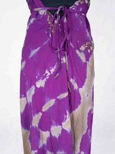 Das lange Magische Kleid besonderes Batik