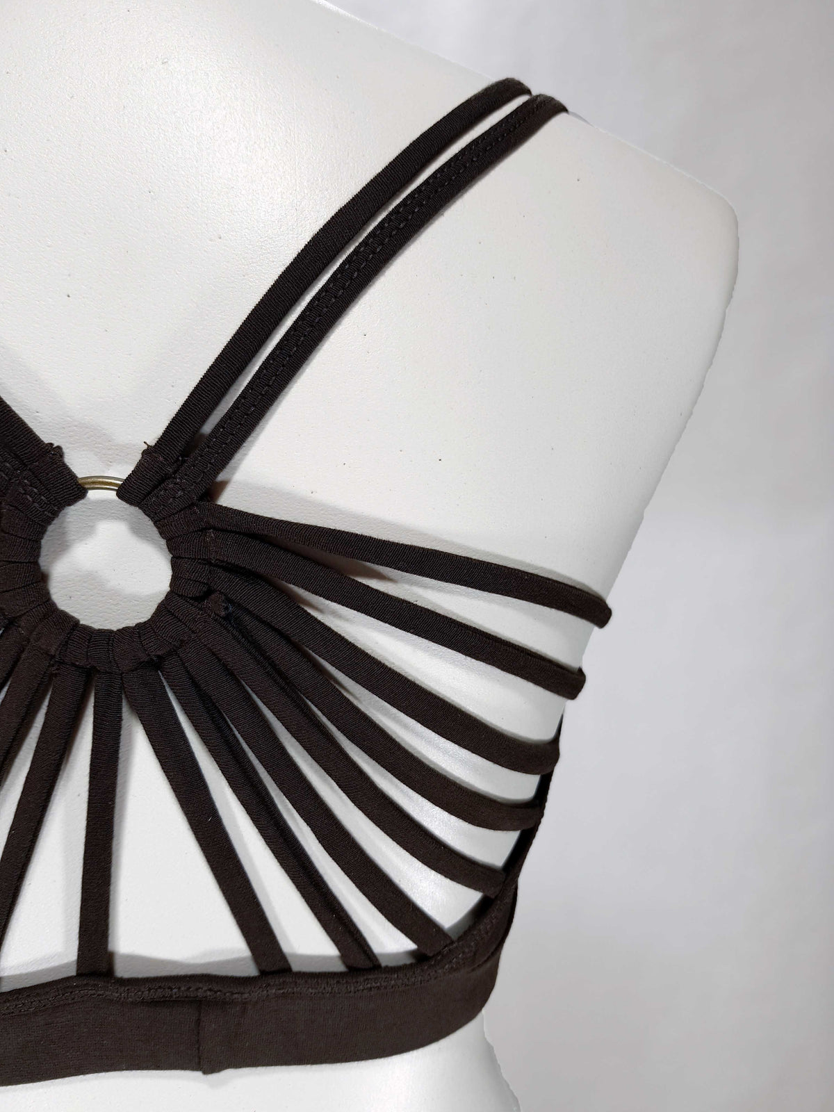 Bandeau Ring Braun