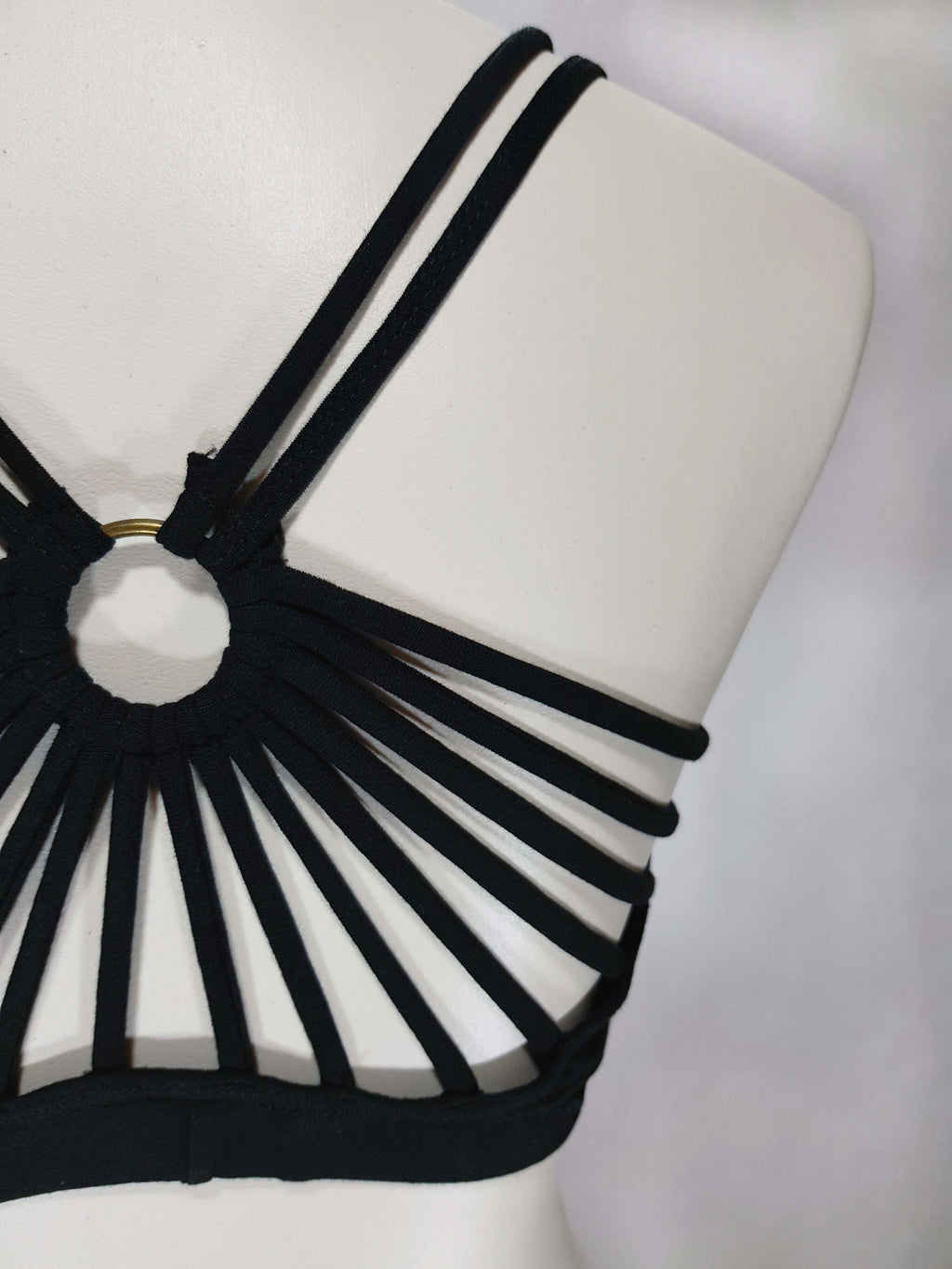 Bandeau Ring Schwarz