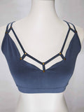 Bandeau Ring Grau-Blau