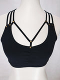 Bandeau Blume des Lebens Schwarz