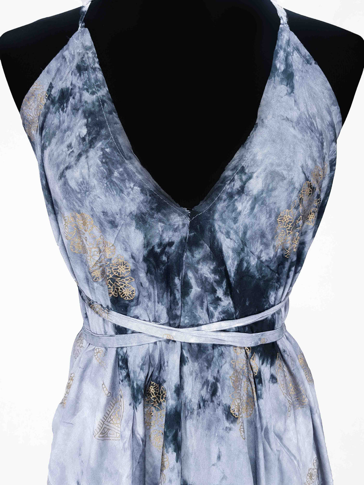 Das lange Magische Kleid 'Wolkig'